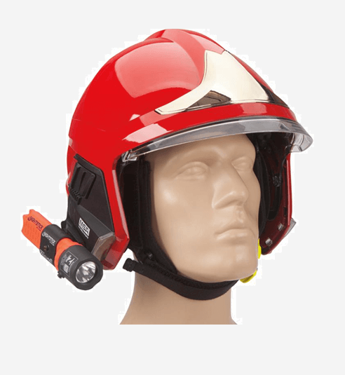 Rotating Flashlight Mount For European Msa Fire & Sar Helmets